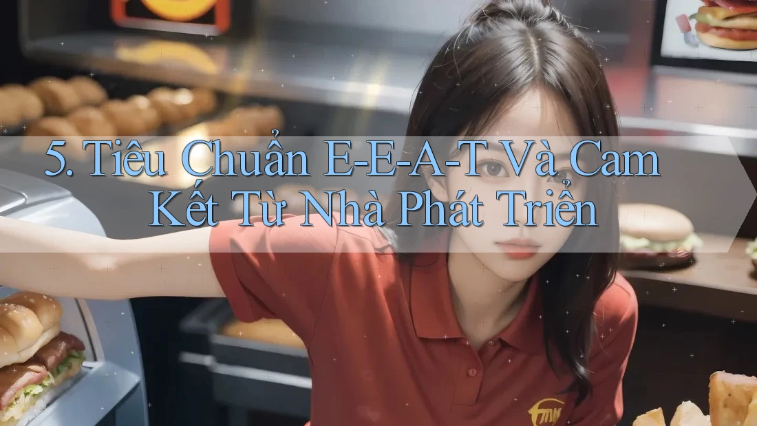 5. Tiêu Chuẩn E-E-A-T Và Cam Kết Từ Nhà Phát Triển