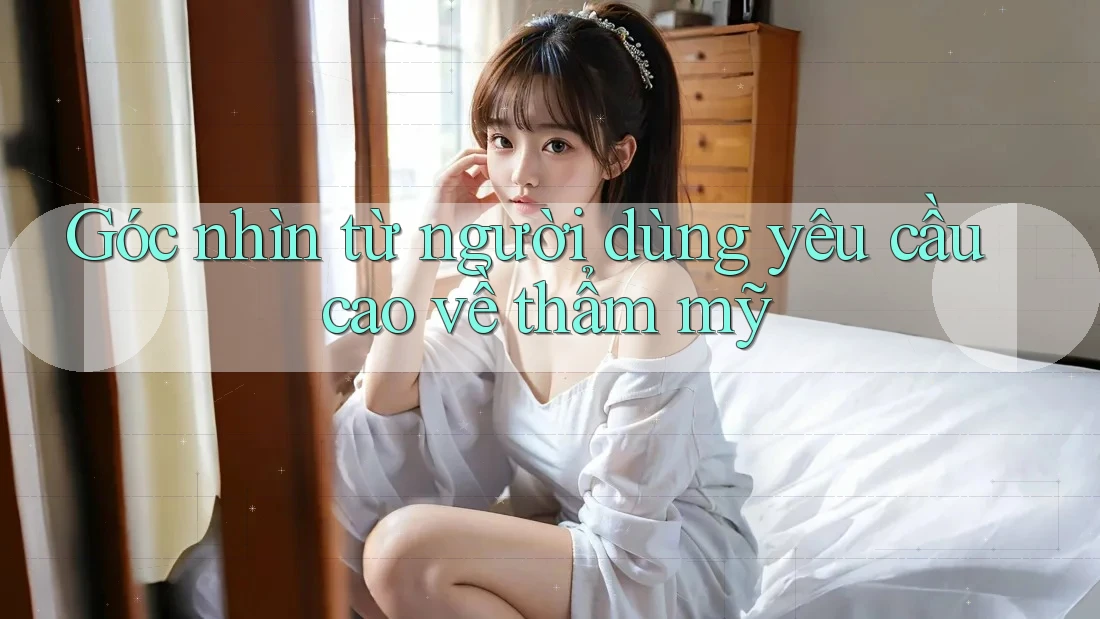Góc nhìn từ người dùng yêu cầu cao về thẩm mỹ