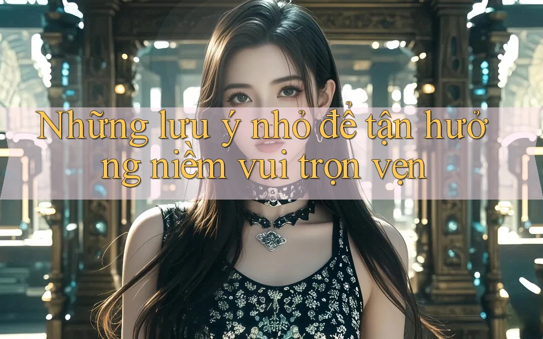 Những lưu ý nhỏ để tận hưởng niềm vui trọn vẹn
