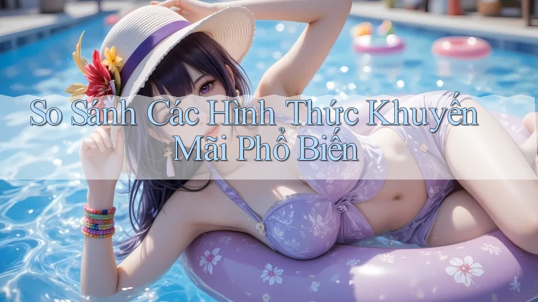 So Sánh Các Hình Thức Khuyến Mãi Phổ Biến So Sánh Các Hình Thức Khuyến Mãi Phổ Biến